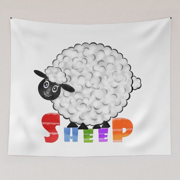 Item preview, Chonky Sheep  designed and sold by Shirley cute art .