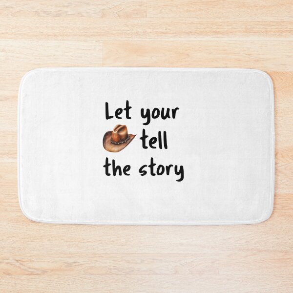 Item preview, Let your hat tell the story-brown designed and sold by whitebirchmerch.