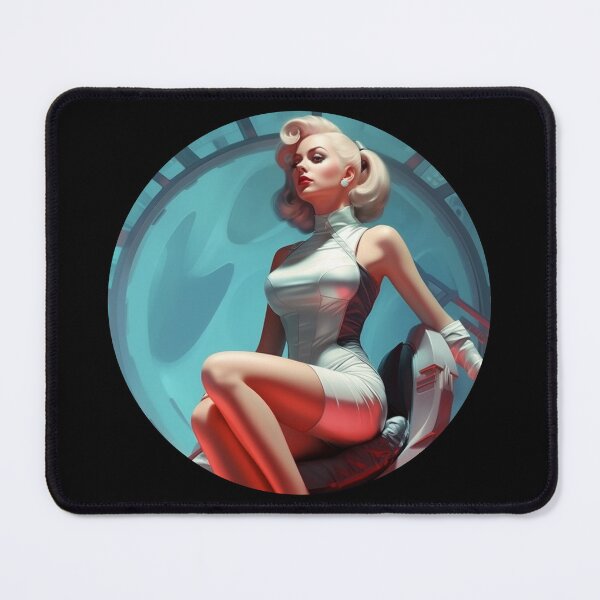 Item preview, Futuristic Pin up designed and sold by MendaciousMina.