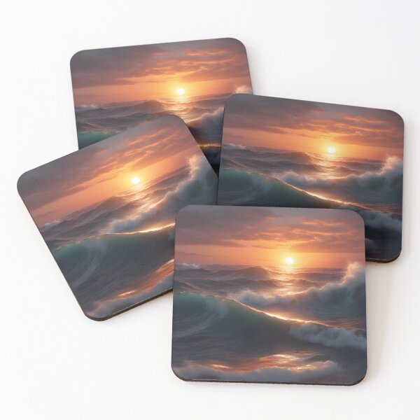 Item preview, Sunset over the Ocean designed and sold by My Artprintz.