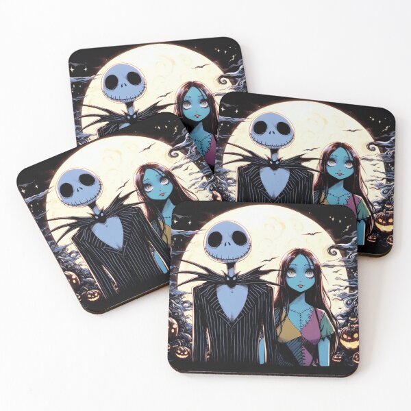 Item preview, "Jack and Sally's Enchanted Embrace: A Nightmare Before Christmas" designed and sold by lujubraga.