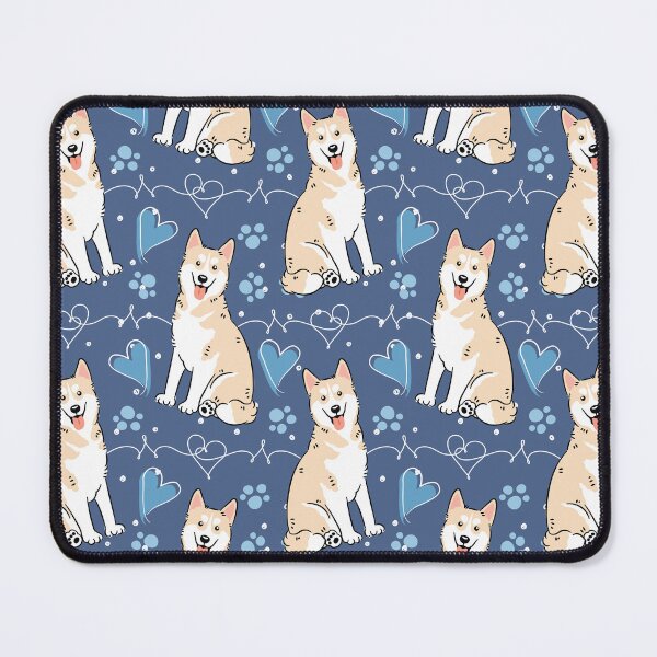 Item preview, Love Cream White Siberian Husky Dog 1 designed and sold by Lulupainting.