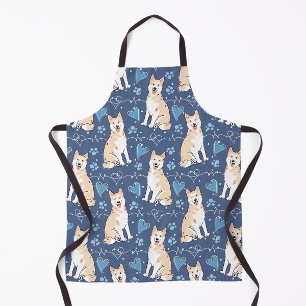 Item preview, Love Cream White Siberian Husky Dog 1 designed and sold by Lulupainting.