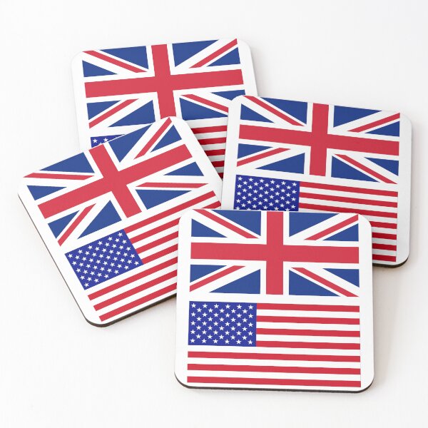 Item preview, America and Uk Flag  designed and sold by Islanr.