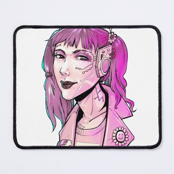 Item preview, Cyberpunky Brewster (Pink Variant) designed and sold by Nicole Gunter.