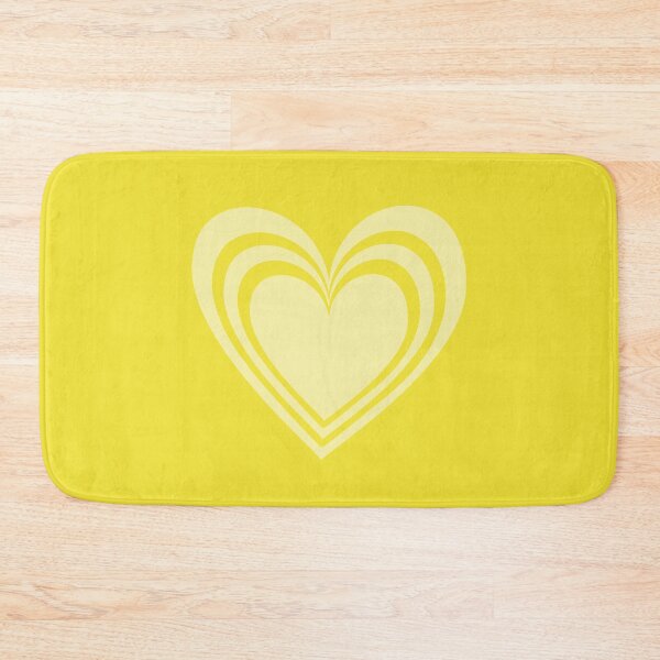Item preview, 70's Groovy Yellow Heart designed and sold by wonderxwander.