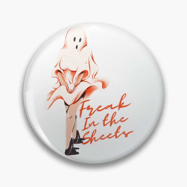 Item preview, Sexy Ghost Freak in the Sheets Pin Up Lady designed and sold by LifeIsAGiftD.