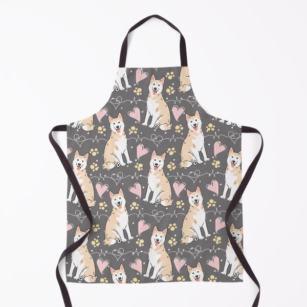 Item preview, Love Cream White Siberian Husky Dog 3 designed and sold by Lulupainting.