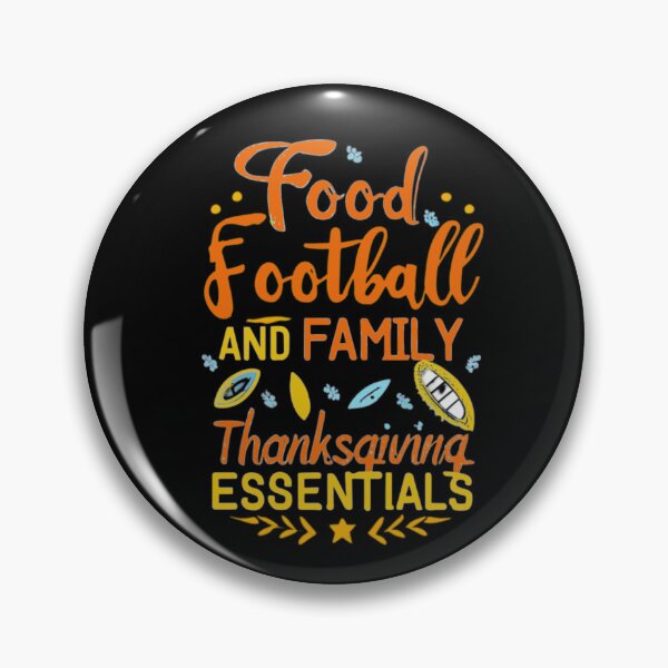 Artikelvorschau, Essen, Fußball und Familie: Thanksgiving Essentials entworfen und verkauft von Rell1970.