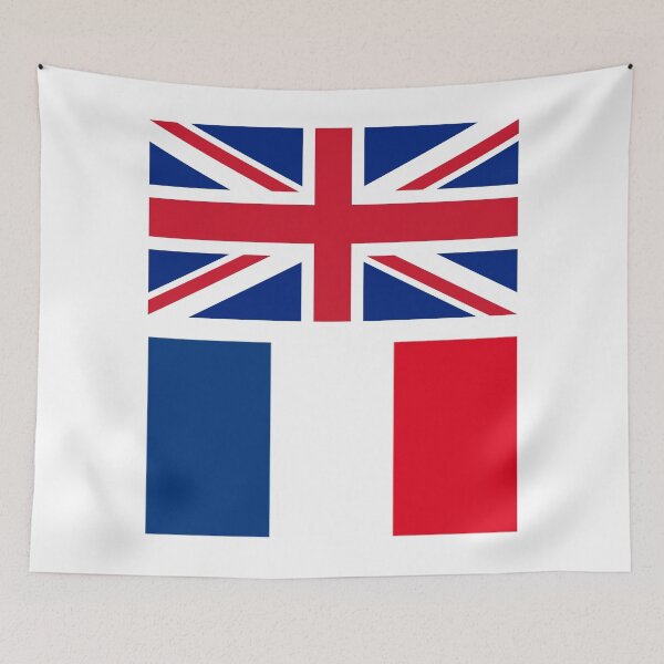 Item preview, UK and French Flag  designed and sold by Islanr.