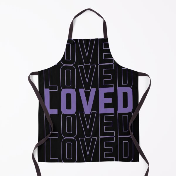 Item preview, Loved - Purple Repeating Text designed and sold by JDPrntz.