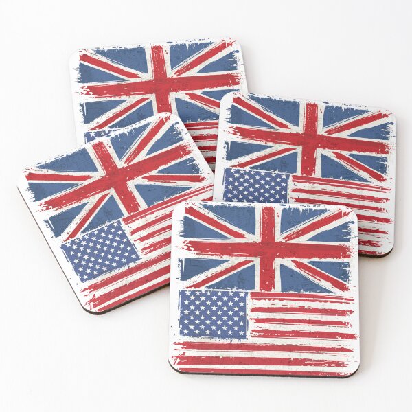 Item preview, America and Uk Flag designed and sold by Islanr.