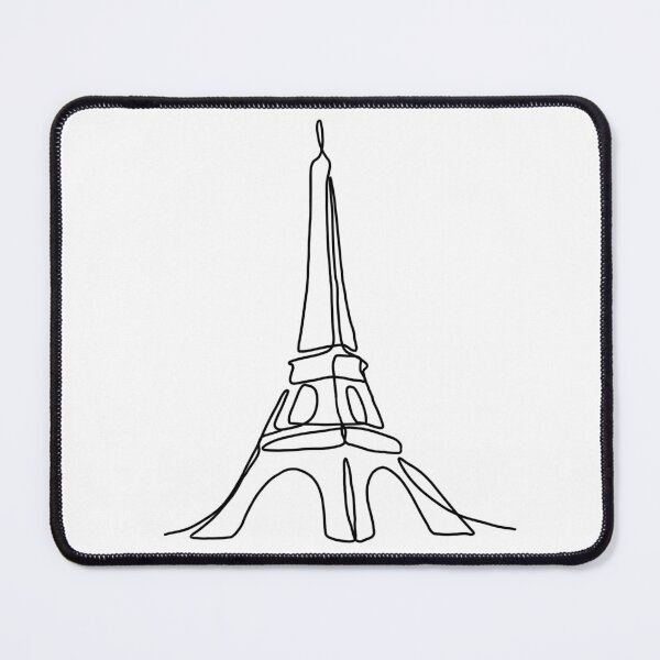 Item preview, Eiffel tower line art simple beautiful designed and sold by adesignworld.