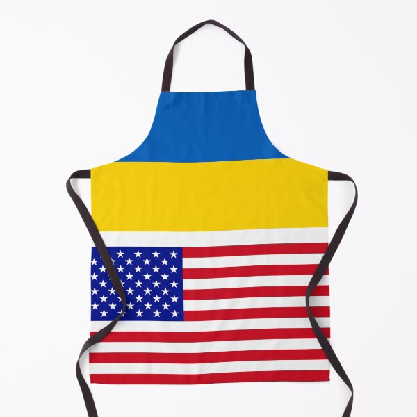 Item preview, America and Ukraine Flag designed and sold by Islanr.