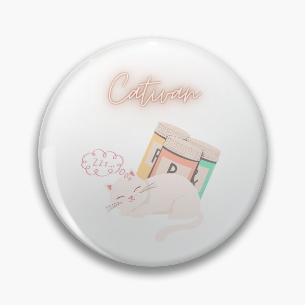 Item preview, Cativan, Cute Cat, Pills, Pharmacy designed and sold by PharmDLight.