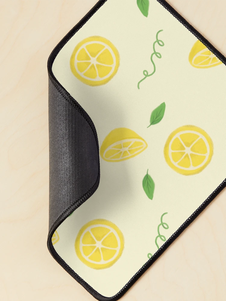 Thumbnail 2 of 5, Mouse Pad, Lemon Slices Pattern designed and sold by InversionGraph.