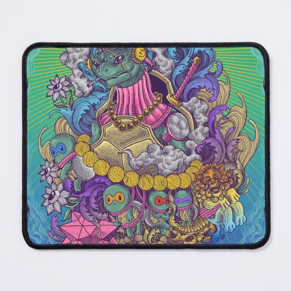 Item preview, Turtle Engraving Surrealism Artwork designed and sold by WOLForDEER.