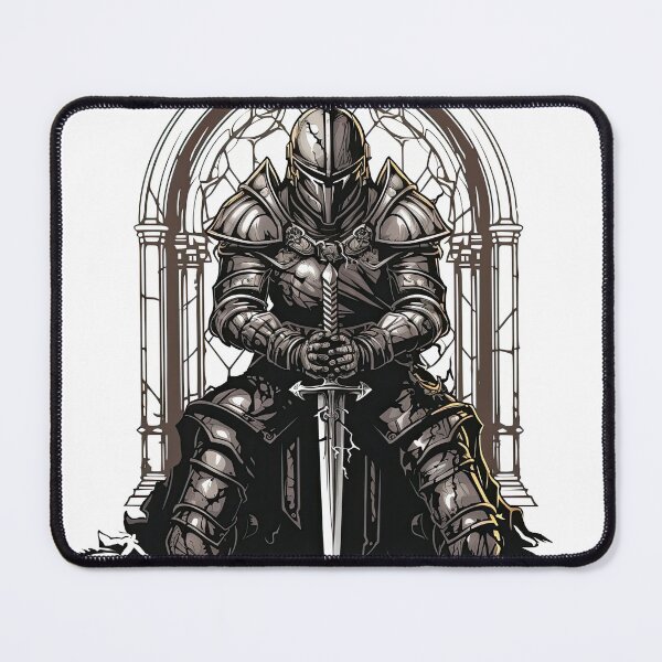 Item preview, The Knight with Metal Armor designed and sold by eyestetix.