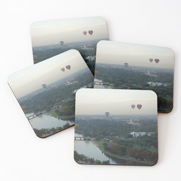 Item preview, Hot air balloons aloft over Melbourne designed and sold by charlienelson.