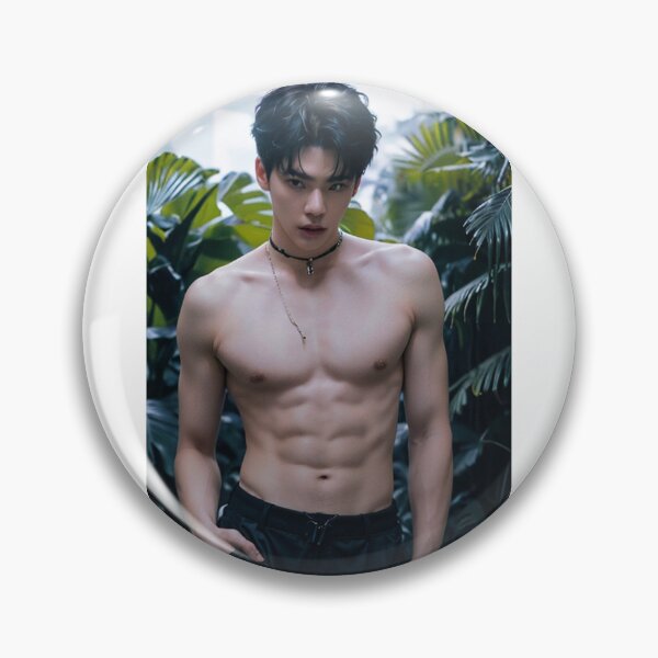Item preview, sexy cool guy in jungle designed and sold by ThickDesign.