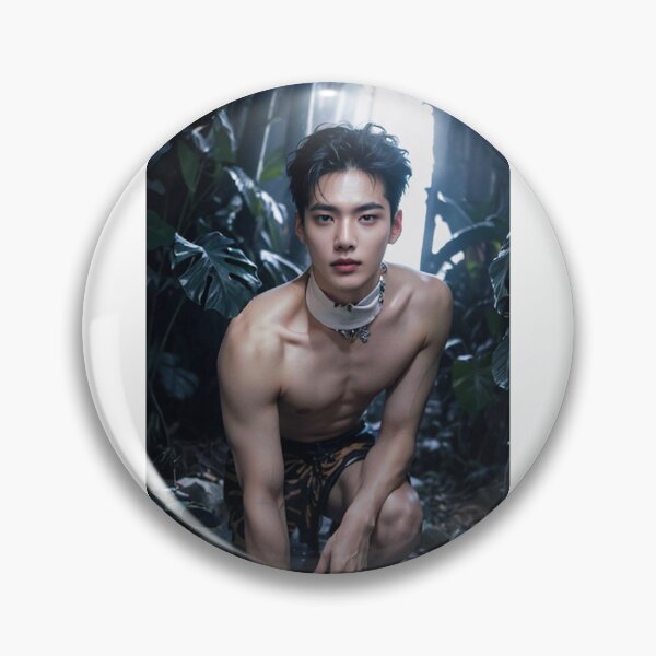 Item preview, sexy cool guy in jungle designed and sold by ThickDesign.
