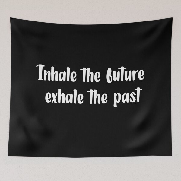 Item preview, Yoga Design Inhale Future Exhale Past designed and sold by GreenGuyTees.