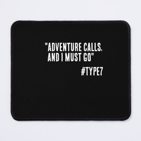 Item preview, Enneagram Type 7 Funny Quote Adventure Calls and I Must Go The Enthusiast designed and sold by JapanBubble.