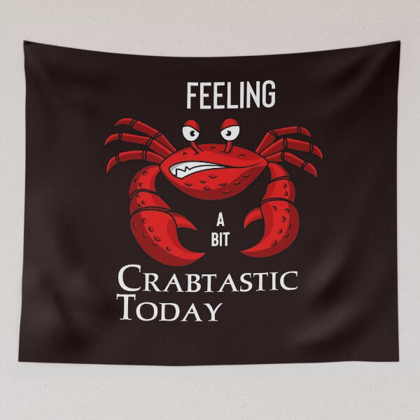 Item preview, Feeling a bit Crabtastic Today designed and sold by SarcastiCrafts.