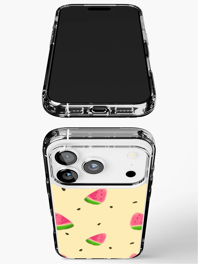 Thumbnail 3 of 5, iPhone Case, Watermelon slices pattern designed and sold by InversionGraph.