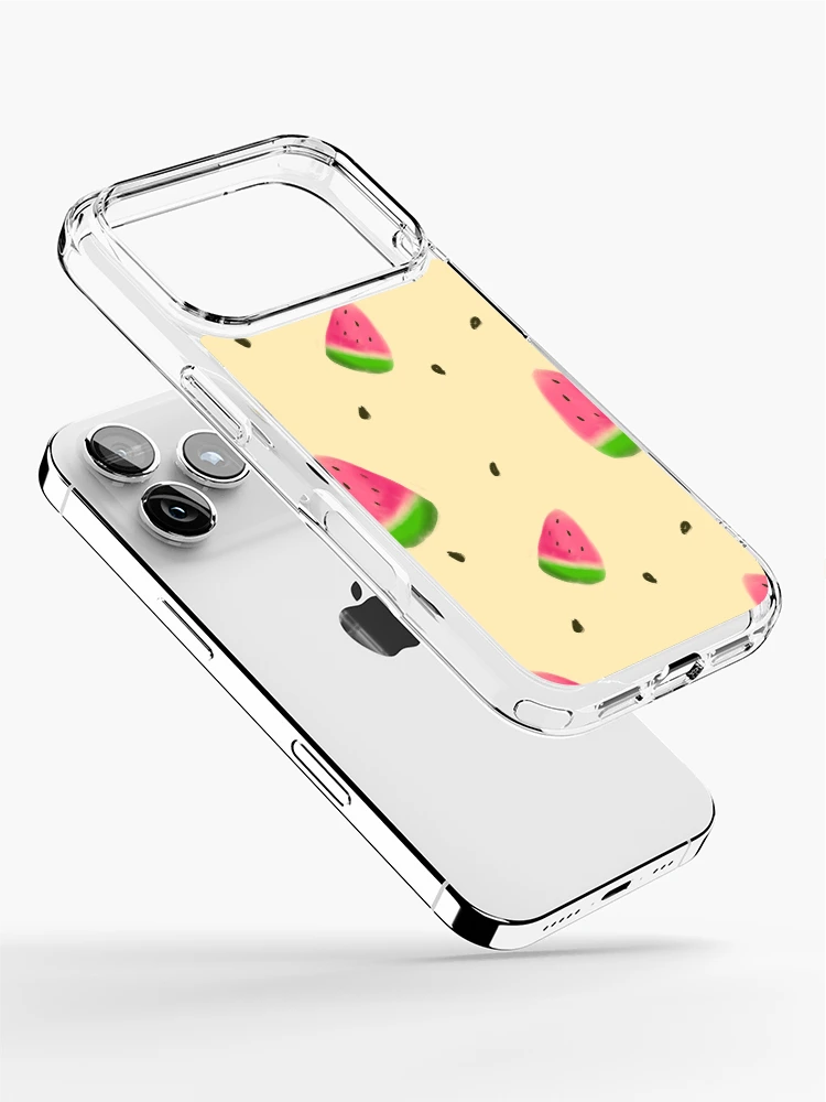Thumbnail 2 of 5, iPhone Case, Watermelon slices pattern designed and sold by InversionGraph.
