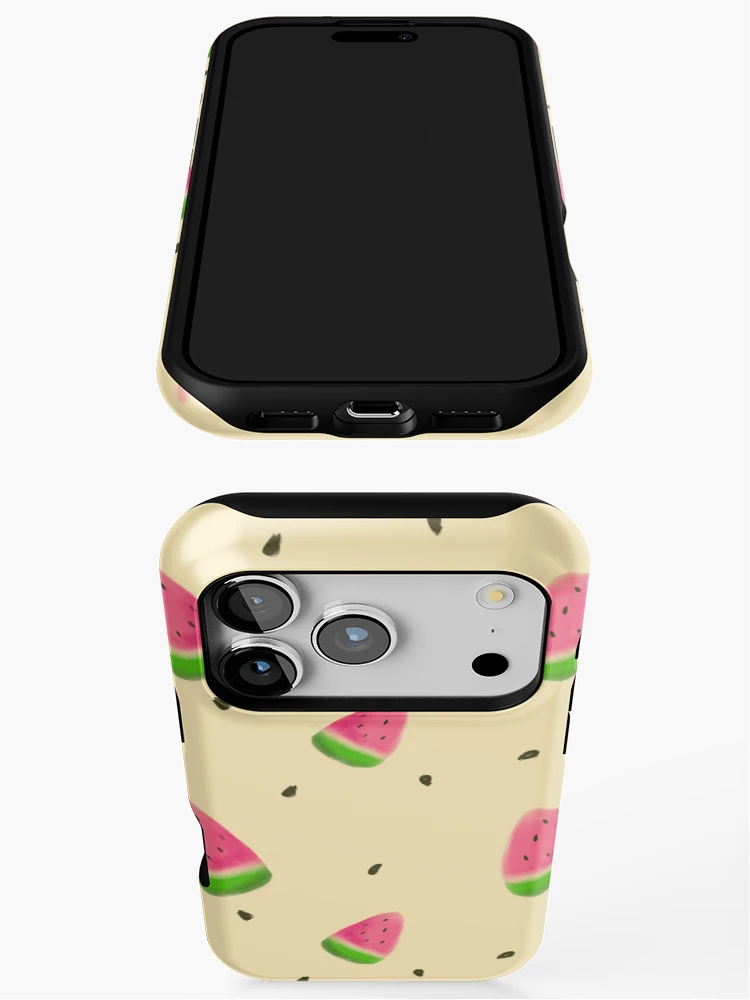 Thumbnail 3 of 4, iPhone Case, Watermelon slices pattern designed and sold by InversionGraph.