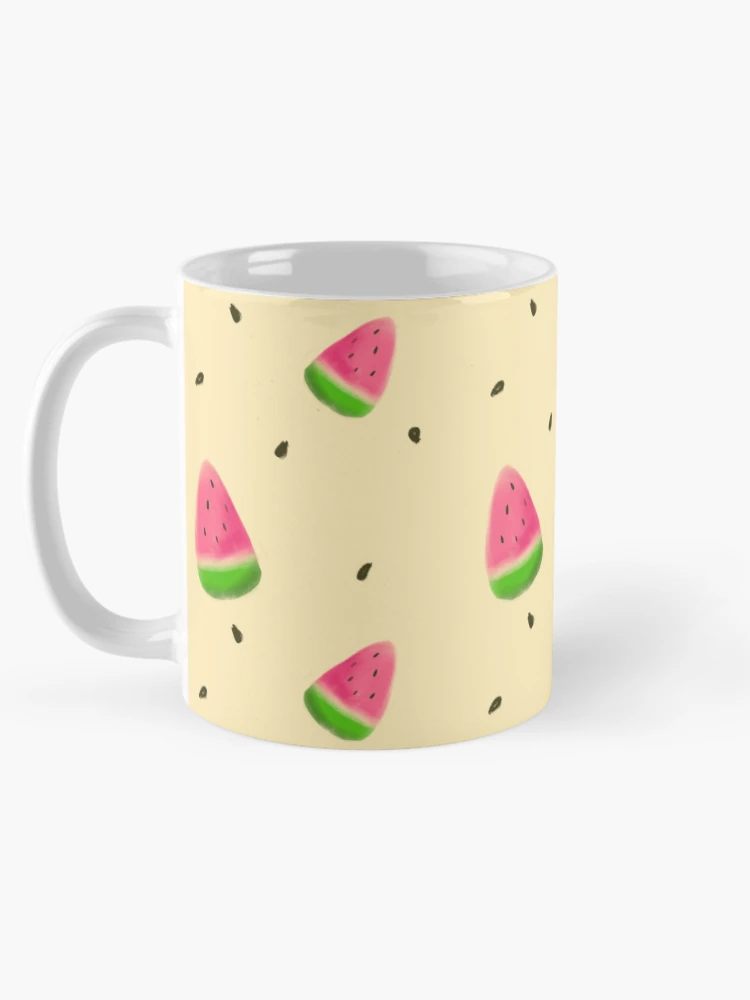 Thumbnail 5 of 6, Coffee Mug, Watermelon slices pattern designed and sold by InversionGraph.