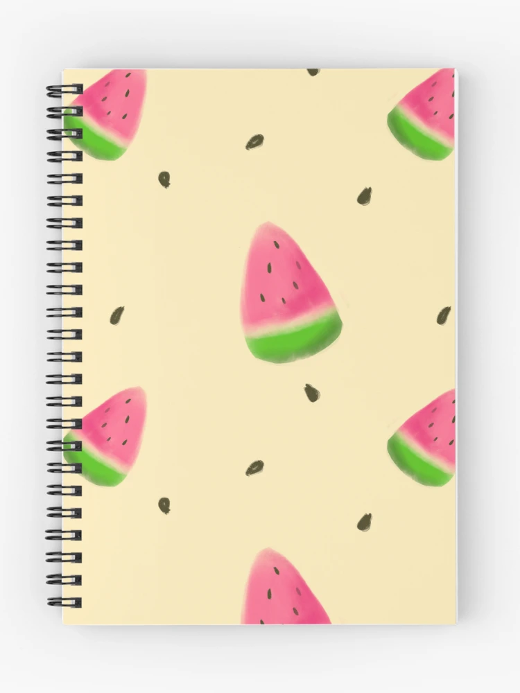 Thumbnail 1 of 3, Journal, Watermelon slices pattern designed and sold by InversionGraph.