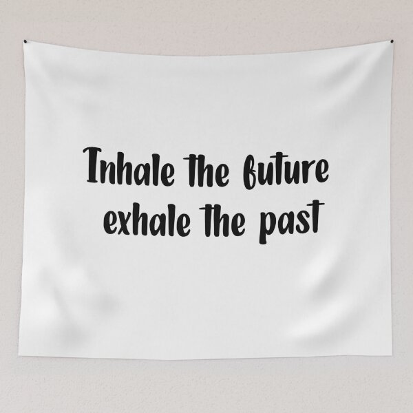 Item preview, Yoga Design Inhale Future Exhale Past designed and sold by GreenGuyTees.