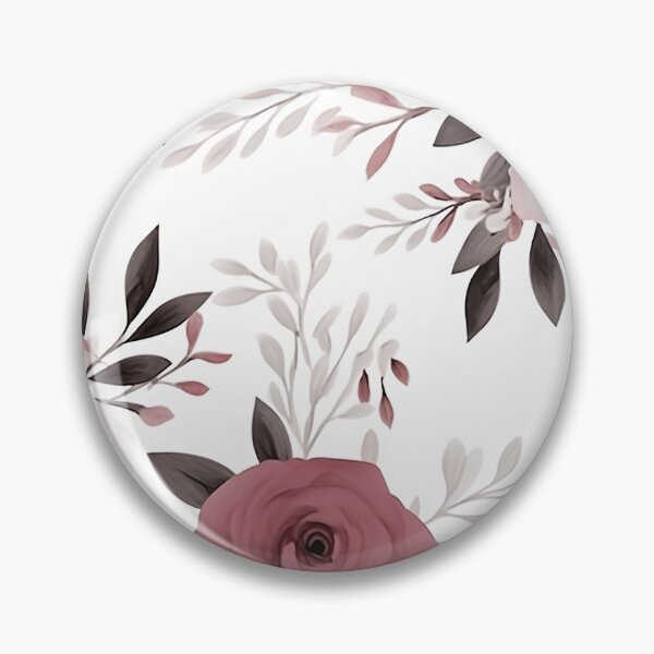 Item preview, Minimal Floral Pattern No.25 designed and sold by exitbird.