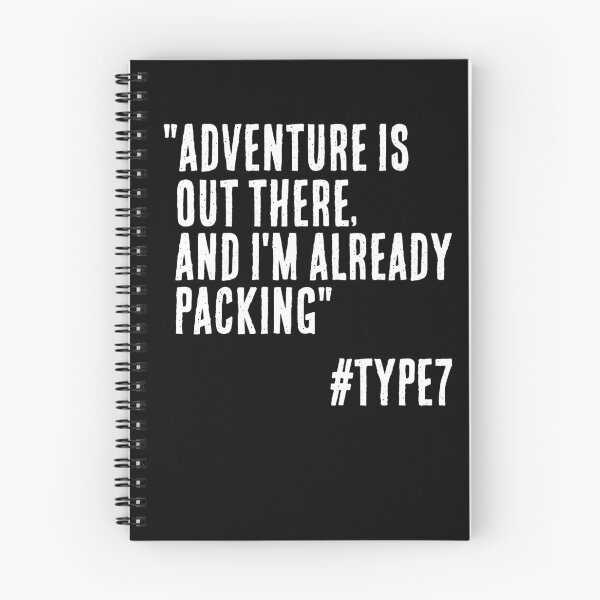 Item preview, Enneagram Type 7 Funny Quote Adventure is Out There and I'm Already Packing The Enthusiast designed and sold by JapanBubble.