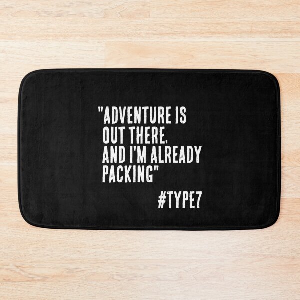 Item preview, Enneagram Type 7 Funny Quote Adventure is Out There and I'm Already Packing The Enthusiast designed and sold by JapanBubble.