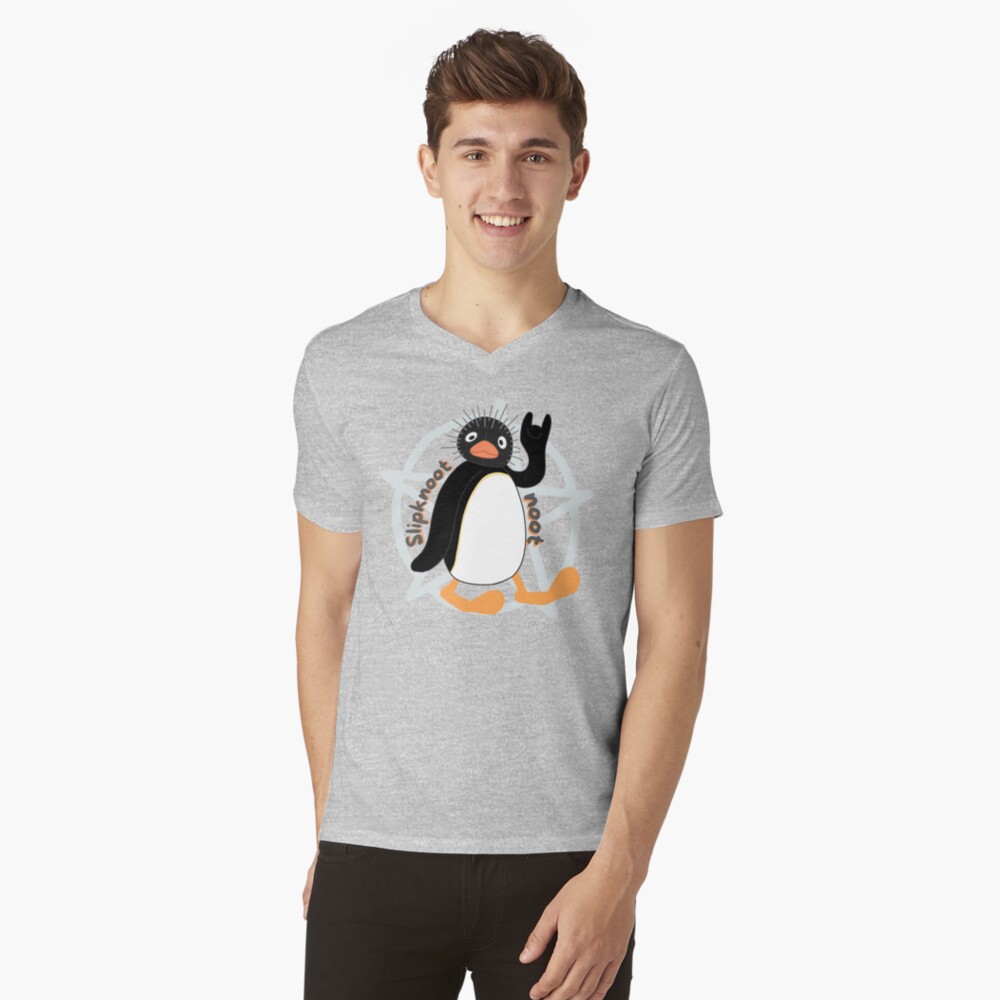 Vista previa del artículo con la obra «Camiseta de cuello en V», diseñado y vendido por GummiesCo.