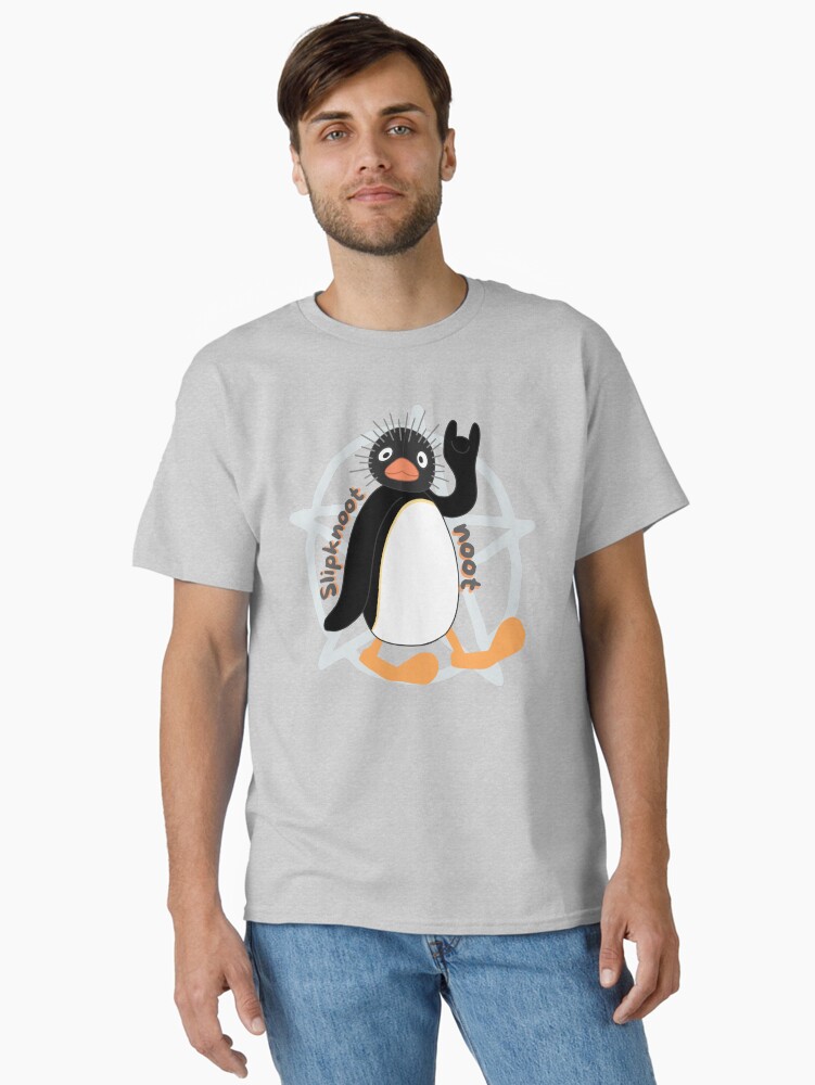 Imagen 1 de 7, Camiseta clásica con la obra Slipknoot noot pingu, diseñada y vendida por GummiesCo.