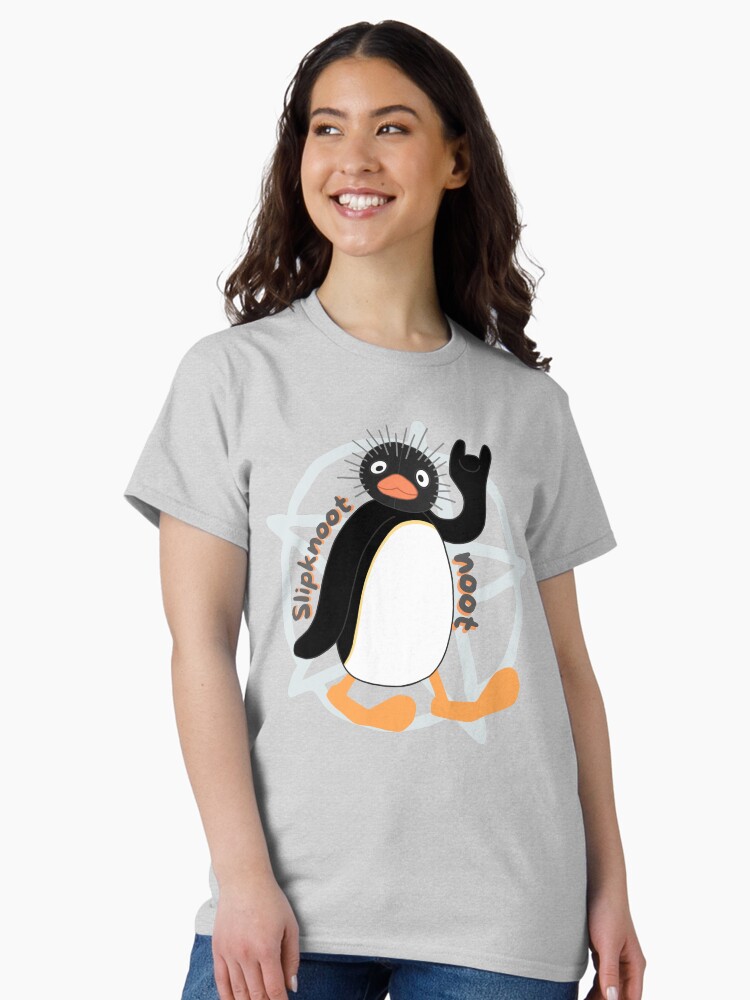 Imagen 2 de 7, Camiseta clásica con la obra Slipknoot noot pingu, diseñada y vendida por GummiesCo.