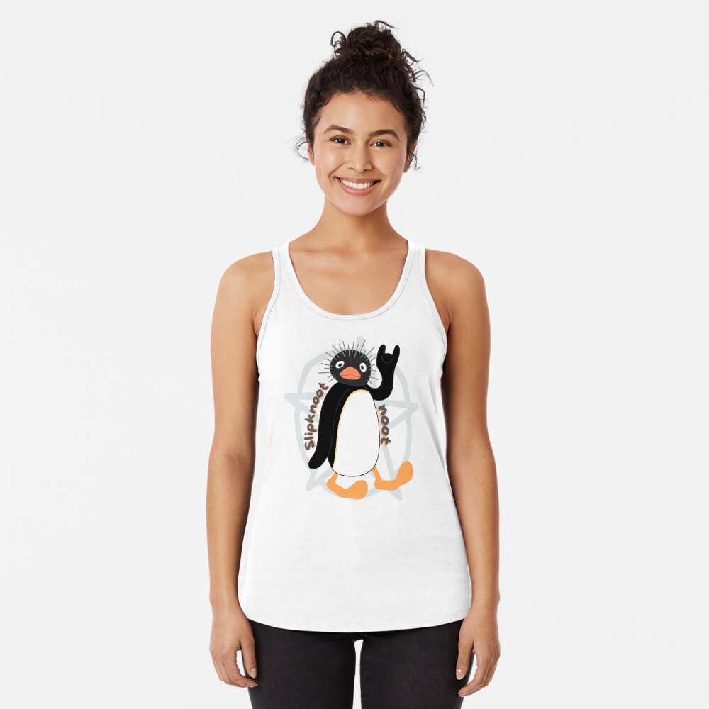 Vista previa del artículo con la obra «Camiseta con espalda nadadora», diseñado y vendido por GummiesCo.