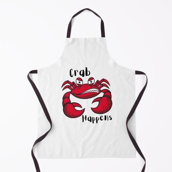 Item preview, Crab Happens designed and sold by SarcastiCrafts.