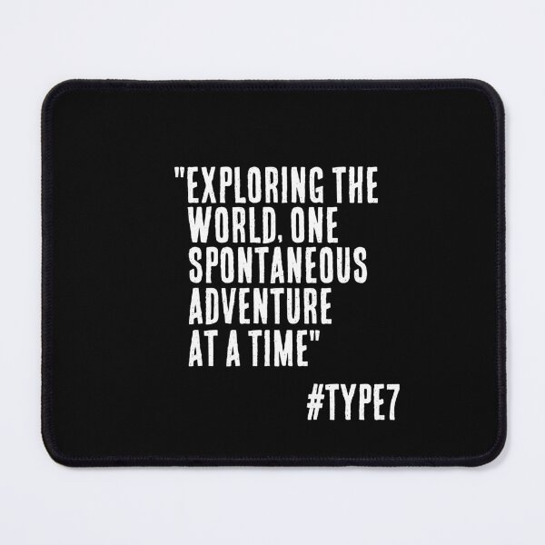 Item preview, Enneagram Type 7 Funny Quote Exploring the World One Spontaneous Adventure at a Time The Enthusiast designed and sold by JapanBubble.