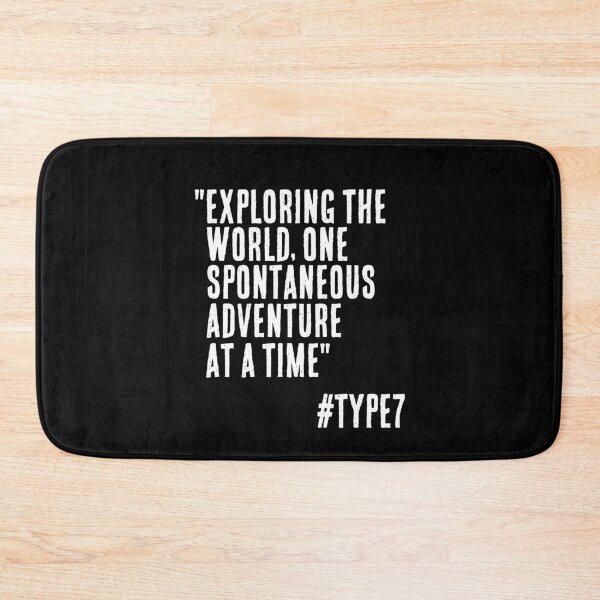 Item preview, Enneagram Type 7 Funny Quote Exploring the World One Spontaneous Adventure at a Time The Enthusiast designed and sold by JapanBubble.