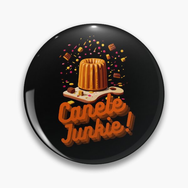 Item preview, French sweet pastry 'Canele Junkie' gift idea for a dessert lover t-shirt designed and sold by lemamis.