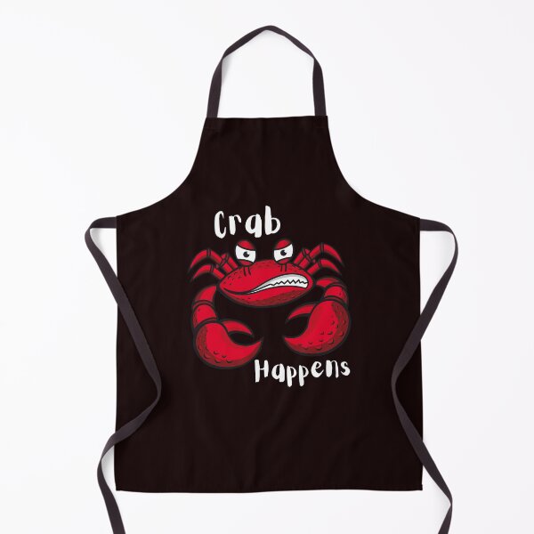 Item preview, Crab Happens designed and sold by SarcastiCrafts.