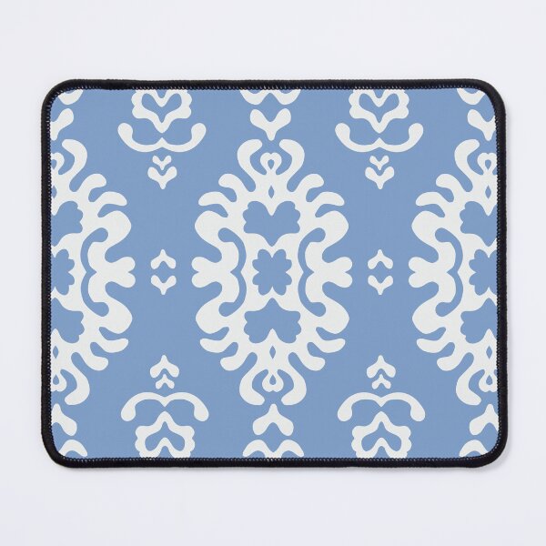 Item preview, Sky blue papercut damask medallion designed and sold by FrancesPoff.