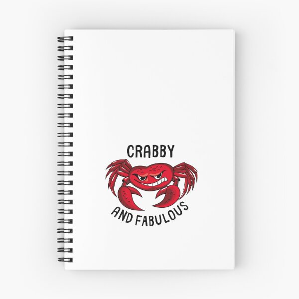 Item preview, Crabby and Fabulous designed and sold by SarcastiCrafts.