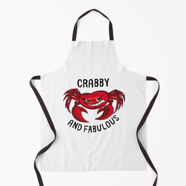 Item preview, Crabby and Fabulous designed and sold by SarcastiCrafts.