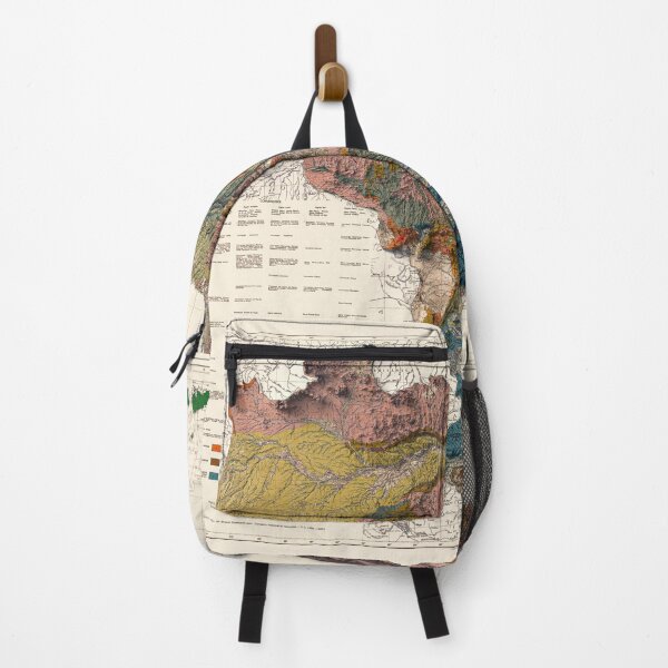 Item preview, 1960 Brazil Shaded Relief Map 3D digitally rendered designed and sold by ThinkAboutMaps.